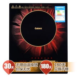 格兰仕l1 电磁炉整版触控 智能电脑型 黑晶面板电磁炉产品图片1